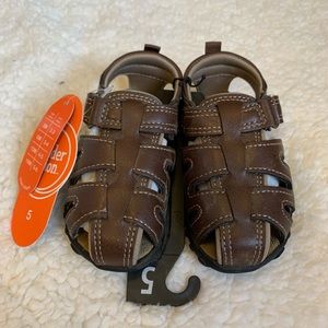 New Wonder Nation Sz 5 toddler sandals